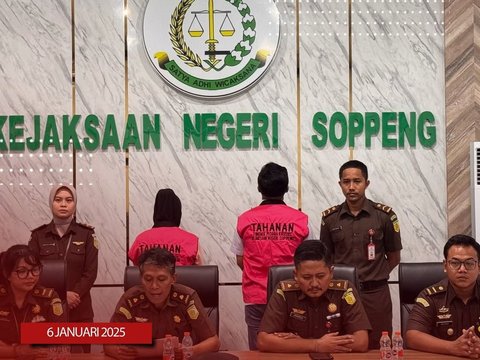 Kejari Soppeng Tetapkan Pegawai Bank dan Calo jadi Tersangka Korupsi Kredit Usaha Rp2,8 Miliar