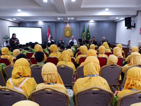 Foto Antusiasme `Adhyaksa Belia` Kala Office Tour di Kejagung