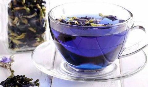 Wedang bunga telang