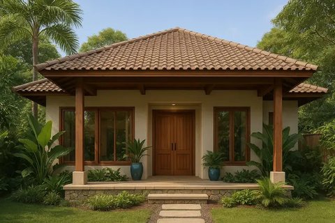 Desain Rumah Kontrakan 3 Petak Sederhana tapi Estetik (Foto: ChatGPT)