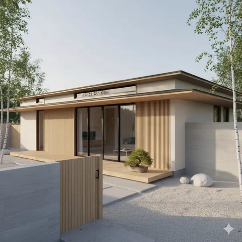 Desain Rumah Kontrakan 3 Petak Sederhana tapi Estetik (Foto: ChatGPT)
