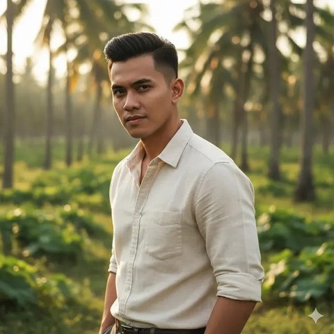 Model Rambut Pria Pendek Rapi 2 Jari (Gemini AI)