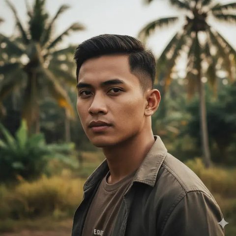 Model Rambut Pria Pendek Rapi 2 Jari (Gemini AI)