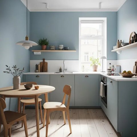 Dapur Rumah Mungil 2x2 Meter dengan Fungsi Maksimal dan Biaya Minim (AI)