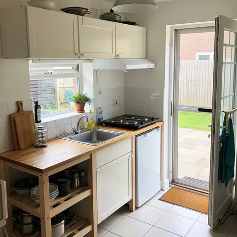 Dapur Rumah Mungil 2x2 Meter dengan Fungsi Maksimal dan Biaya Minim (AI)