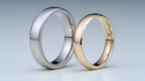 Model Cincin Nikah Polos