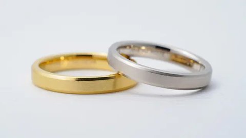 Model Cincin Nikah Polos