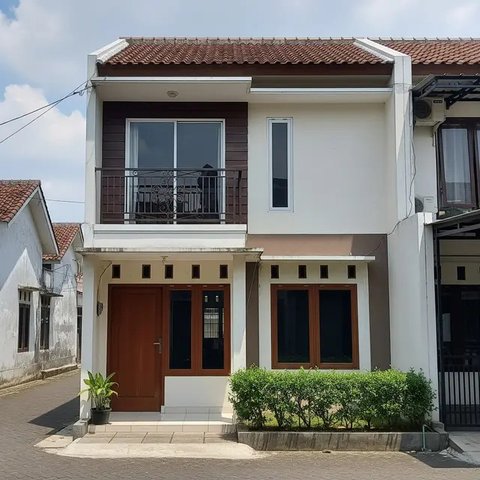 Desain Rumah Murah untuk Kontrakan. (Foto: Gemini AI)