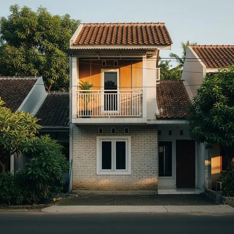 Desain Rumah Murah untuk Kontrakan. (Foto: Gemini AI)