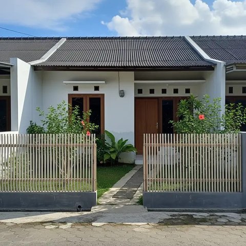 Desain Rumah Murah untuk Kontrakan. (Foto: Gemini AI)