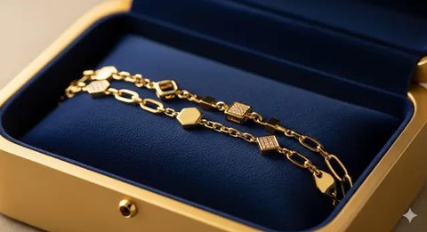 Gelang Emas Berlian Asli untuk Pesta 2025. Foto: Gemini