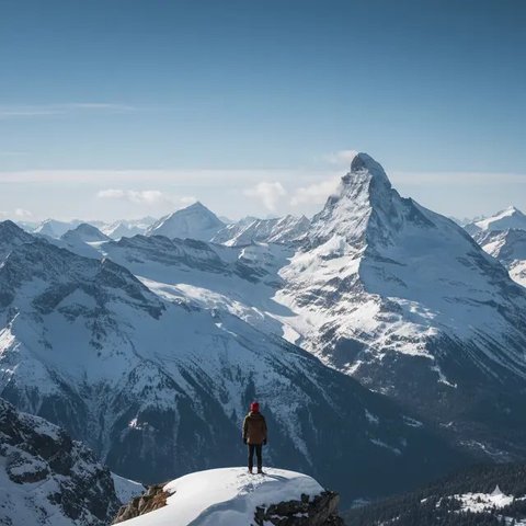 7 Prompt Gemini AI Paling Viral untuk Edit Foto Liburan di Swiss, Tampilan Sinematik Pegunungan Alpen hingga Danau Biru Ajaib (foto: Gemini AI)
