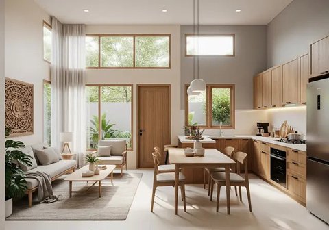 Model Rumah Type 21 agar Terlihat Lebih Luas dan Nyaman (Sumber: gemini.com)
