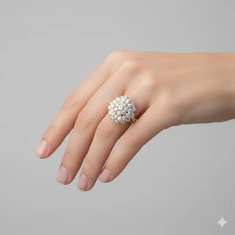 Model Cincin Emas 24 Karat 5 Gram Motif Vintage