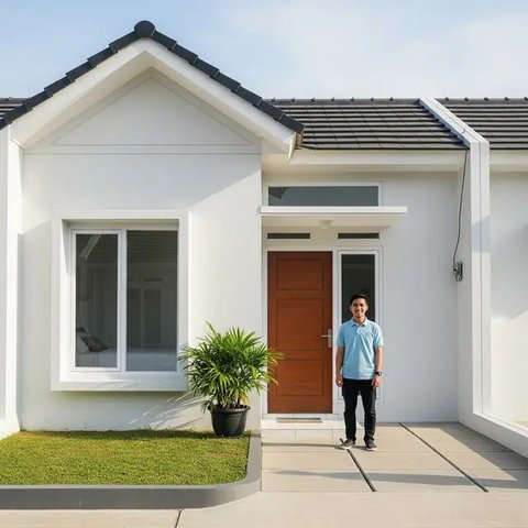 Desain Rumah Type 21 Minimalis dengan Budget 50 Juta (AI)