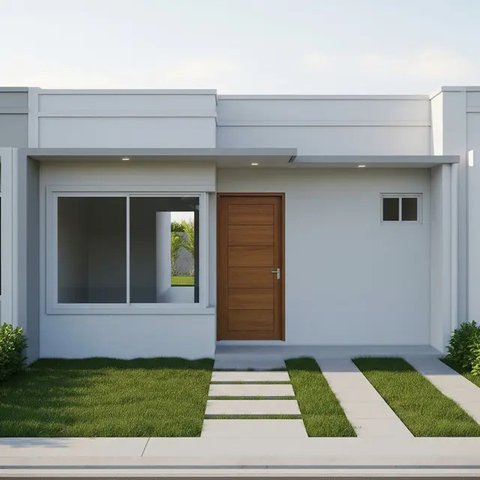 Desain Rumah Type 21 Minimalis dengan Budget 50 Juta (AI)