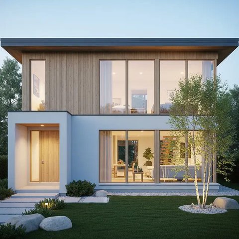 Desain Rumah Type 21 Minimalis dengan Budget 50 Juta (AI)