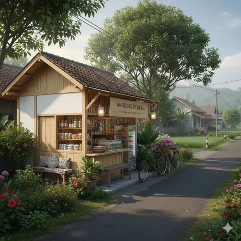 Lebih Laku Warung Kopi, Warung Gorengan, atau Warung Sembako di Kampung?