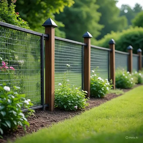 Cara Membuat Pagar Kebun Rumah Anti Ular Kobra yang Efektif dan Aman. Foto: Gemini