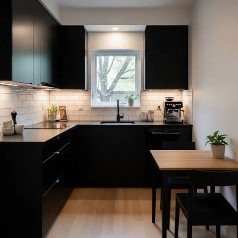 Dapur Kecil Ala Cafe Mini di Rumah Kontrakan Budget 20 Juta (AI)
