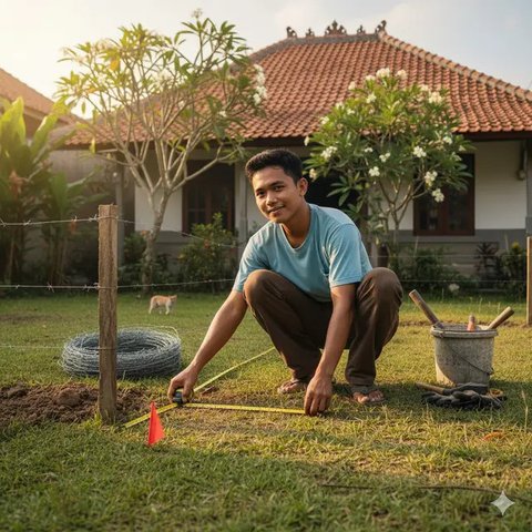 Rencanakan Lokasi Pagar (created by AI)