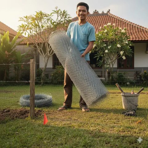 Rencanakan Lokasi Pagar (created by AI)