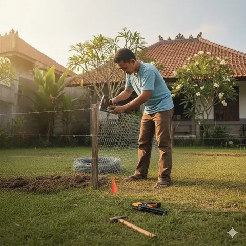 Rencanakan Lokasi Pagar (created by AI)
