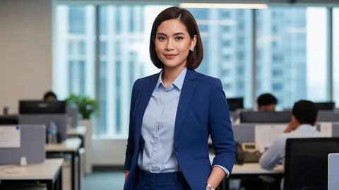 Ilustrasi hasil Gemini AI foto formal. [Foto: Gemini]