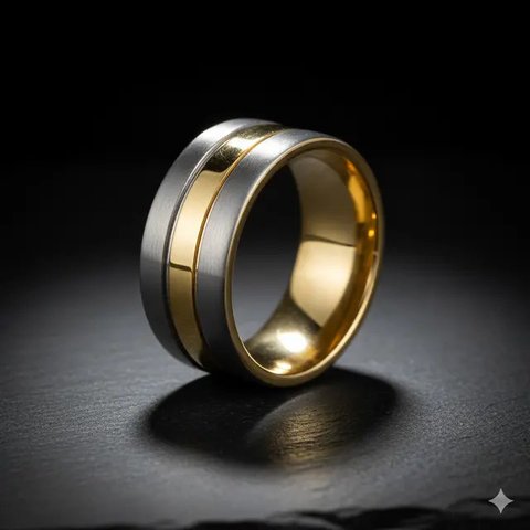 7 Model Cincin Nikah Pria, Tampil Maskulin dengan Sentuhan Klasik dan Modern (Foto: Gemini AI)