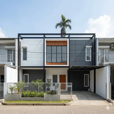 Ide Rumah Tumbuh di Perkotaan. Gemini