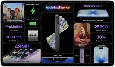 Harga iPhone 17 di iBox. Liputan6.com/Matahari Kartika Purusakara.