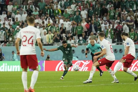 Tim asuhan pelatih Herve Renard ini terlihat terus mematangkan persiapan menjelang pertandingan melawan Timnas Indonesia. (Liputan6.com/Angga Yuniar)