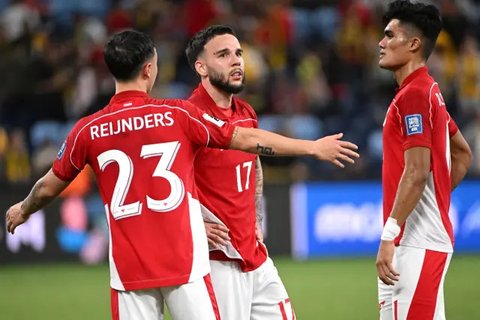 Aksi Calvin Verdonk pada laga Timnas Indonesia vs Arab Saudi di Kualifikasi Piala Dunia 2026 zona Asia (c) Abdul Aziz