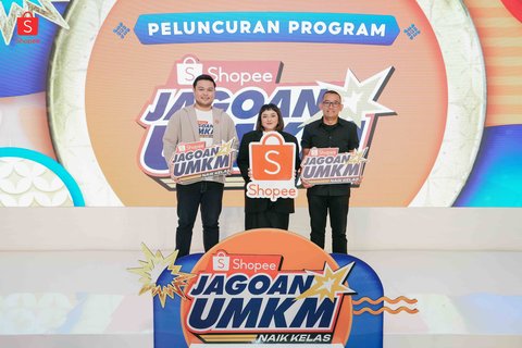 Peluncuran program Shopee Jagoan UMKM Naik Kelas.