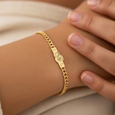 Model Gelang Emas Gram Kecil untuk Kado. Gemini