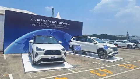 Cetak Sejarah, Ekspor Toyota dari Indonesia Tembus 3 Juta Unit (Arief A/Liputan6.com)