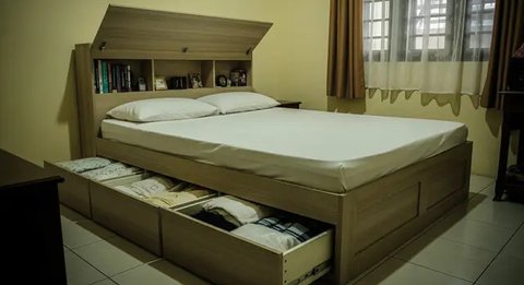 Inspirasi Ruang Penyimpanan Tersembunyi di Rumah Kecil