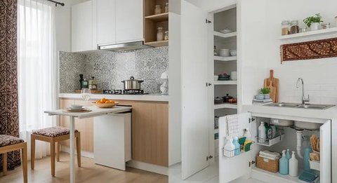 Inspirasi Ruang Penyimpanan Tersembunyi di Rumah Kecil