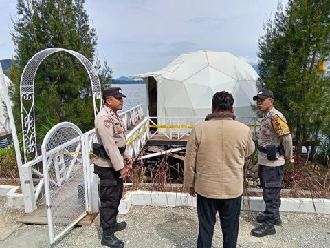 Lokasi penemuan wanita tewas di di kawasan wisata glamping Alahan Panjang, Kabupaten Solok, Sumatera Barat. (Dok. Istimewa)