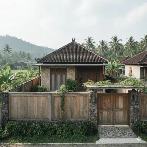 Model Rumah Sederhana Tapi Mewah (created by AI)