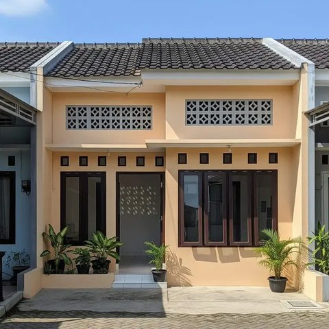 Desain Rumah Hook di Lahan Sempit. (Foto: Gemini AI)