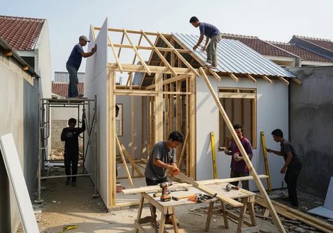 Ide Desain Rumah Tipe 36 di Tanah Kavling Budget Rp 100 Juta (Sumber: gemini.com)