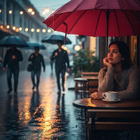 Ide Prompt Kreatif Gemini AI Viral untuk Bikin Foto di Tengah Hujan/Gemini AI