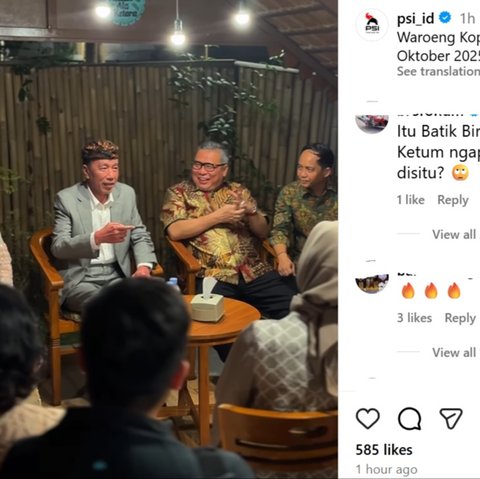Jokowi beri arahan kader PSI