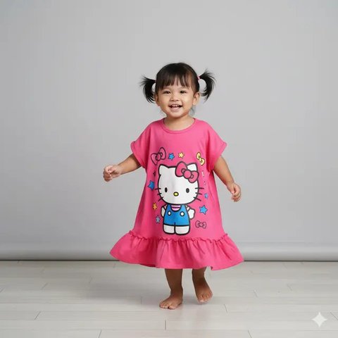 7 Model Daster Anak Balita, Nyaman Dipakai dan Tetap Lucu di Setiap Aktivitas (Foto: Gemini AI)