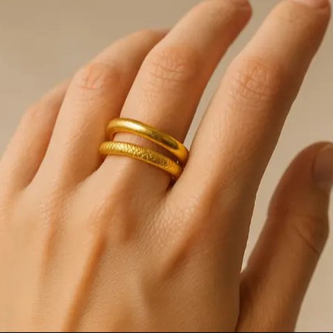 Model Cincin Lilit Emas 24 Karat yang Unik dan Stylish