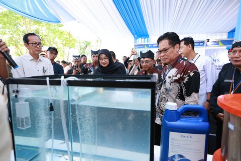 Bupati Banyuwangi Ipuk Fiestiandani hadiri Forum Shrimp Fair di Banyuwangi