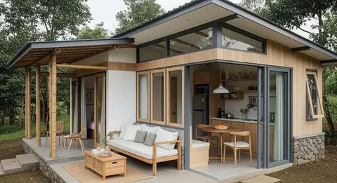 Model Rumah Sederhana Tapi Mewah yang Cocok untuk Lahan Kecil