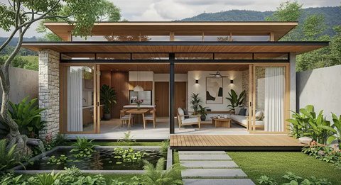 Model Rumah Sederhana Tapi Mewah yang Cocok untuk Lahan Kecil