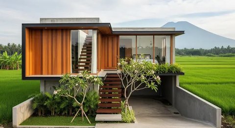 Model Rumah Sederhana Tapi Mewah yang Cocok untuk Lahan Kecil